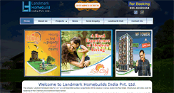 Desktop Screenshot of landmarkhomebuild.com